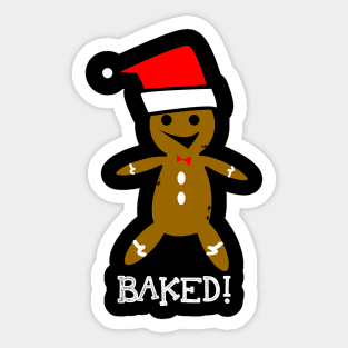 Baked Gingerbread Dark Sticker